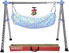 TM152 Wooden Handcrafted Multicolor Hanging Toy for Babies – Bird,Animal Theme Rattle with Crinkle,Squeaky Sounds – Decorative for Cradle,Jhula,Swing,Car Seat,Stroller– Traditional Indian Design