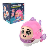 TM112 Premium Quality Electric Face changing Cartoon Fish with LED lights and music