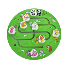 TM127 Multicolor Maze – Animal and Number Sliding Maze Puzzle for Kids & Toddlers( Random design)