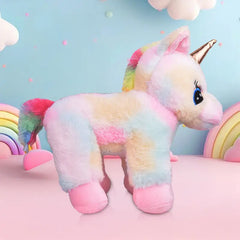 TM101 Rainbow Unicorn Plush Toy – Big Size, Ultra Soft Fabric | Large Plush Toy for Baby Girl | Soft toys