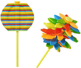 TM107 Spinning Candy Flower Toy for Kids - Lollipop Shaped Hand Spinner - Twisting and Rotating Colorful Flower - Stress Buster Gift for Boys and Girls - Color As Per Stock