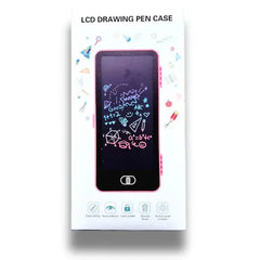 TM142 LCD Drawing Pen Case with Stylus, Electronic Writing Tablet Pencil Box, Lock Screen and One-Key Erase Features, Eye Protection Display.