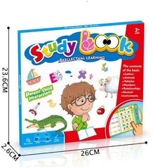 TM110 10 lesson Interactive Sound Book for Kids – Educational Talking Book with Music & Touch Features | Multicolor Learning Toy for Toddlers