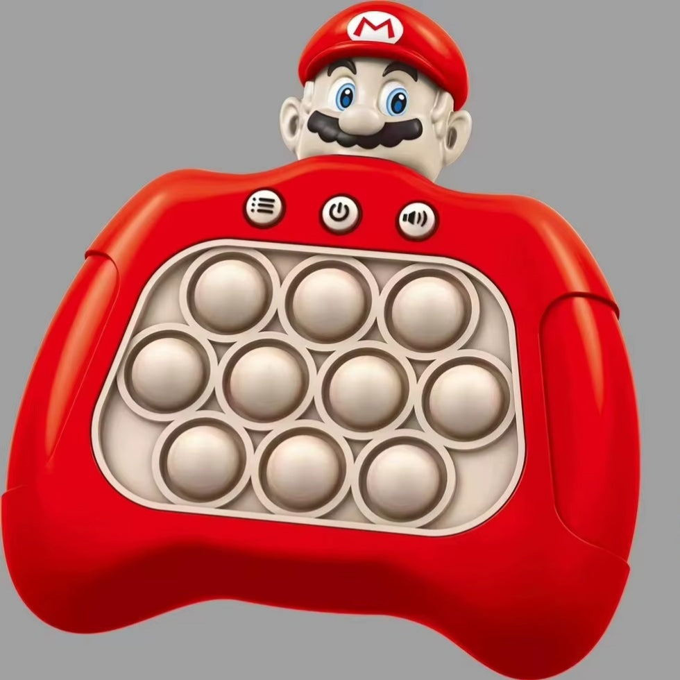 TM140 Fast Push Pop It Game for Kids - Fun and Interactive Bubble Challenge Toy, Speed Game for Focus and Coordination, Durable and Colorful Sensory Toy [Color As Per Stock]