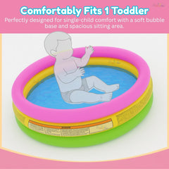 TM134  2 feet Baby Pool Bath Tub for 1-3 Years Indoor & Outdoor Swimming Pool for Kids